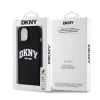 DKNY Liquid Silicone Arch Logo MagSafe tok iPhone 14 készülékhez fekete