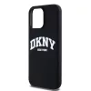 DKNY Liquid Silicone Arch Logo MagSafe tok iPhone 14 Pro készülékhez fekete