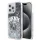 DKNY Liquid Glitter Arch Logo tok iPhone 13 Pro Max készülékhez fekete
