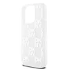 DKNY Liquid Glitter Checkered Pattern tok iPhone 15 Pro készülékhez átlátszó
