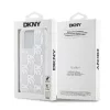 DKNY Liquid Glitter Checkered Pattern tok iPhone 15 Pro készülékhez átlátszó