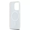 DKNY PC/TPU Repeat Pattern Tonal Stripe Magsafe tok iPhone 14 Pro Max készülékhez kék
