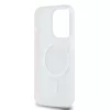 DKNY PC/TPU Repeat Pattern Tonal Stripe Magsafe tok iPhone 14 Pro készülékhez bézs
