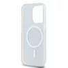 DKNY PC/TPU Repeat Pattern Tonal Stripe Magsafe tok iPhone 13 Pro készülékhez fekete