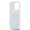 DKNY PC/TPU Repeat Pattern Tonal Stripe Magsafe tok iPhone 14 Pro Max készülékhez fekete