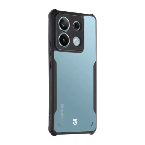 Tactical Quantum Stealth tok Xiaomi Redmi Note 13 Pro 5G készülékhez átlátszó/fekete