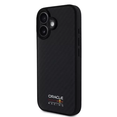 Red Bull Carbon Shiny Logo MagSafe tok iPhone 16 készülékhez fekete