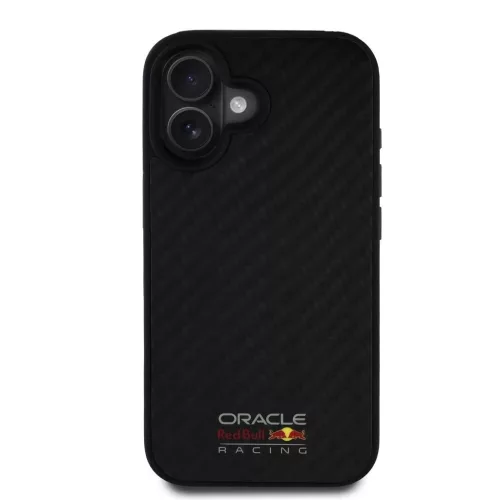 Red Bull Carbon Shiny Logo MagSafe tok iPhone 16 készülékhez fekete