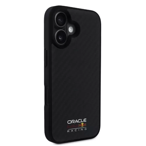 Red Bull Carbon Shiny Logo MagSafe tok iPhone 16 készülékhez fekete