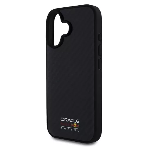 Red Bull Carbon Shiny Logo MagSafe tok iPhone 16 készülékhez fekete