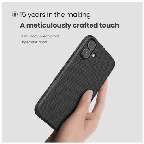 Nillkin Super Frosted PRO háttaltok Apple iPhone 16 készülékhez kék