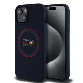   Red Bull Silicone Red Ring MagSafe tok iPhone 14 készülékhez tengerészkék
