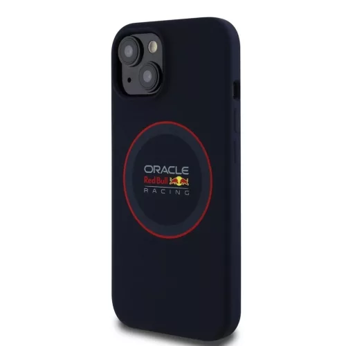 Red Bull Silicone Red Ring MagSafe tok iPhone 14 készülékhez tengerészkék