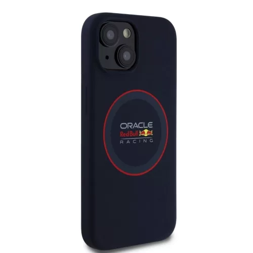 Red Bull Silicone Red Ring MagSafe tok iPhone 14 készülékhez tengerészkék