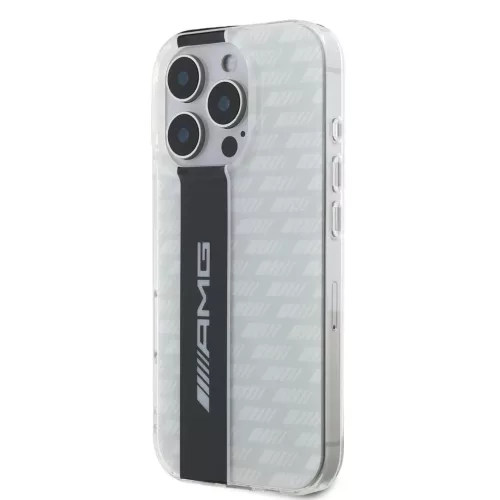 AMG Carbon Pattern tok iPhone 16 Pro Max készülékhez fehér