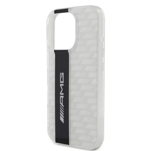 AMG Carbon Pattern tok iPhone 16 Pro Max készülékhez fehér