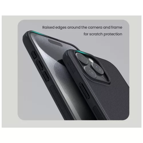 Nillkin Super Frosted PRO hátsó tok az Apple iPhone 16 Pro Max készülékhez sötét zöld