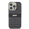 DKNY PC/TPU Repeat Pattern Tonal Stripe Magsafe Tok iPhone 16 Pro Max készülékhez fekete
