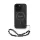 Guess PU Leather 4G Colored Ring Strap MagSafe tok iPhone 16 Pro készülékhez fekete