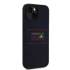 Red Bull Silicone Horizontal Logo MagSafe tok iPhone 14 készülékhez tengerészkék