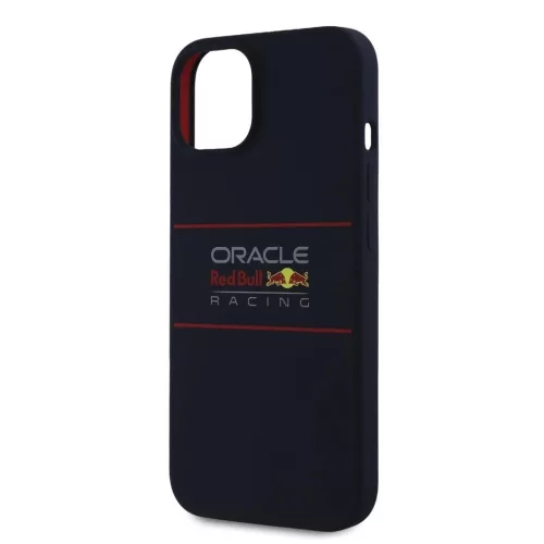 Red Bull Silicone Horizontal Logo MagSafe tok iPhone 14 készülékhez tengerészkék