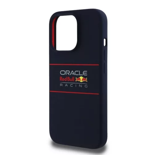 Red Bull szilikon Horizontal Logo MagSafe tok iPhone 14 Pro készülékhez tengerészkék