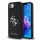 Guess PU Grained 4G Metal Logo tok iPhone 16e/17e készülékhez fekete