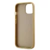 Karl Lagerfeld Wrinkled PU Signature Logo tok iPhone 15 készülékhez arany