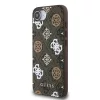 Guess PU 4G Peony MagSafe tok iPhone 16e/17e készülékhez barna