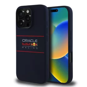   Red Bull Silicone Horizontal Logo MagSafe tok iPhone 16 Pro Max készülékhez tengerészkék