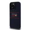 Red Bull Silicone Horizontal Logo MagSafe tok iPhone 16 Pro Max készülékhez tengerészkék