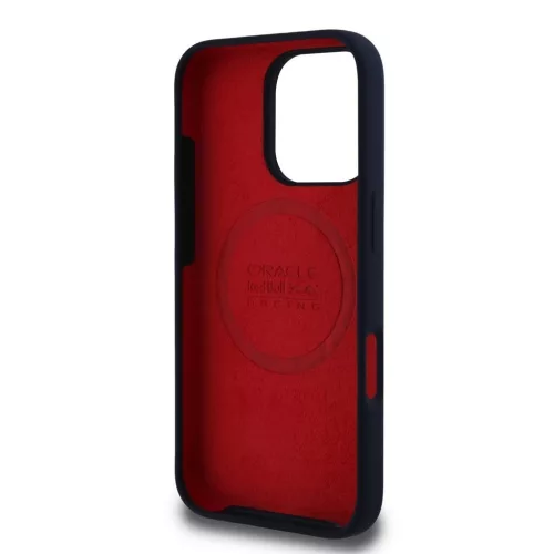 Red Bull Silicone Horizontal Logo MagSafe tok iPhone 16 Pro Max készülékhez tengerészkék