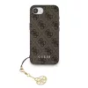 Guess 4G Charm tok iPhone 16e/17e készülékhez barna