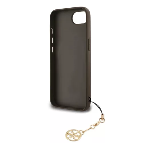 Guess 4G Charm tok iPhone 16e készülékhez barna