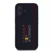 Red Bull szilikon Vertical Logo MagSafe tok iPhone 16 készülékhez tengerészkék