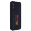 Red Bull szilikon Vertical Logo MagSafe tok iPhone 16 készülékhez tengerészkék
