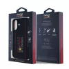 Red Bull szilikon Vertical Logo MagSafe tok iPhone 16 készülékhez tengerészkék