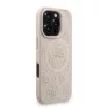 Guess PU Leather 4G Colored Ring Strap MagSafe tok iPhone 16 Pro Max készülékhez rózsaszín