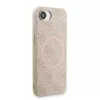 Guess PU Leather 4G Colored Ring Strap MagSafe tok iPhone 16e készülékhez rózsaszín