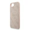 Guess PU Leather 4G Colored Ring Strap MagSafe tok iPhone 16e készülékhez rózsaszín