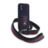 Red Bull Silicone Vertical Logo MagSafe tok + vállpánt iPhone 16 készülékhez tengerészkék