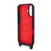 Red Bull Silicone Vertical Logo MagSafe tok + vállpánt iPhone 16 készülékhez tengerészkék