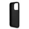 Guess PU 4G Metal Logo Strap tok iPhone 15 Pro Max készülékhez fekete