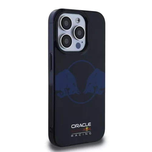 Red Bull PC/TPU Two Bulls Magsafe tok iPhone 15 Pro készülékhez tengerészkék