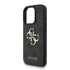 Guess PU 4G Metal Logo Strap tok iPhone 16 Pro Max készülékhez fekete