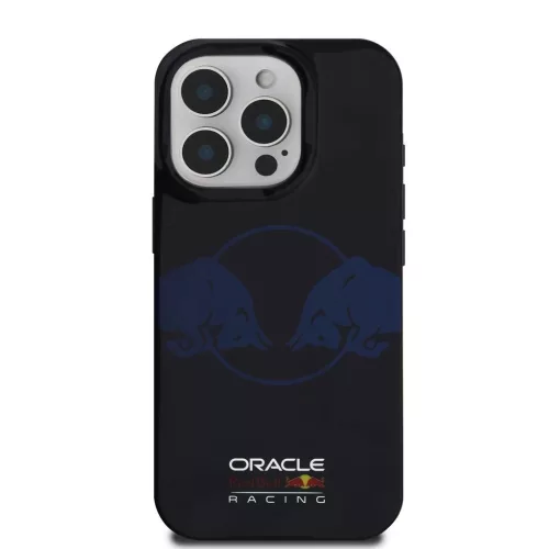Red Bull PC/TPU Two Bulls Magsafe tok iPhone 16 Pro készülékhez tengerészkék