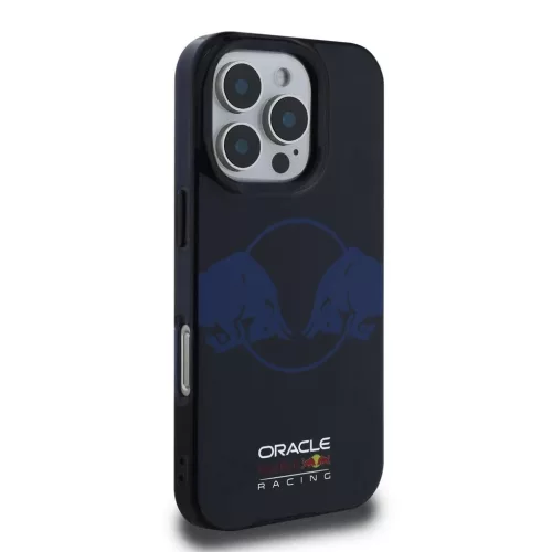 Red Bull PC/TPU Two Bulls Magsafe tok iPhone 16 Pro készülékhez tengerészkék