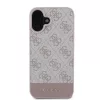 Guess PU 4G Stripe tok iPhone 16 készülékhez rózsaszín