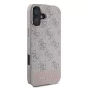 Guess PU 4G Stripe tok iPhone 16 készülékhez rózsaszín