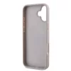 Guess PU 4G Stripe tok iPhone 16 készülékhez rózsaszín